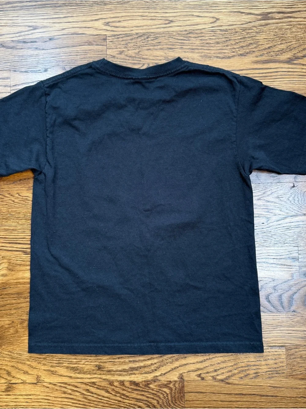 AC/DC Black Kids' 'Let There Be Rock' Graphic Tee with Red Logo Youth Small 8-10